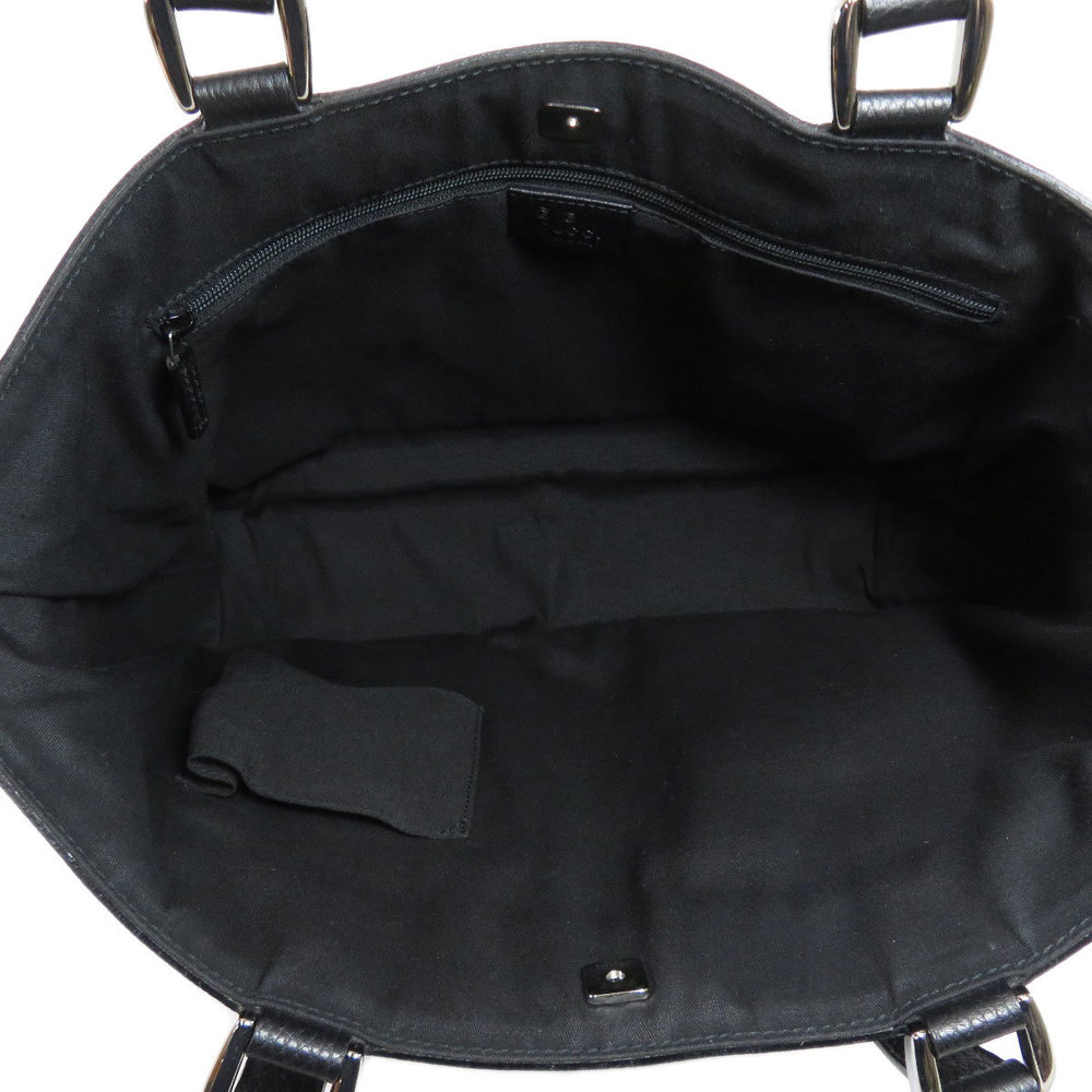 Gucci GG Outlet Tote Bag Canvas Black - Picture 5 of 9